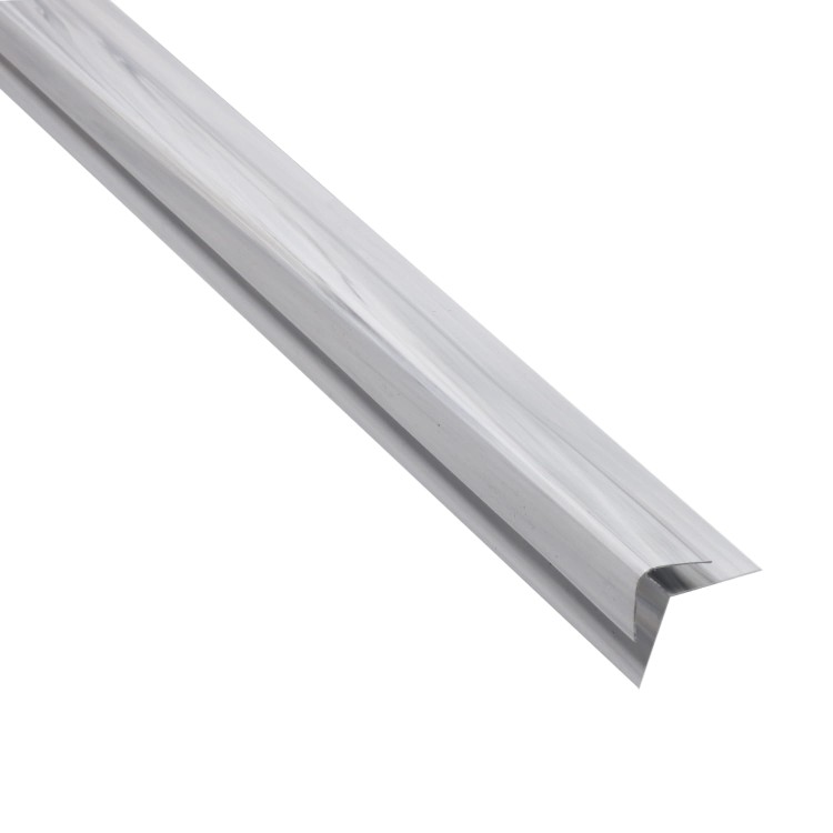 AS popiel marmur - Narożnik ZEWNĘTRZNY (90°) PVC / 3m