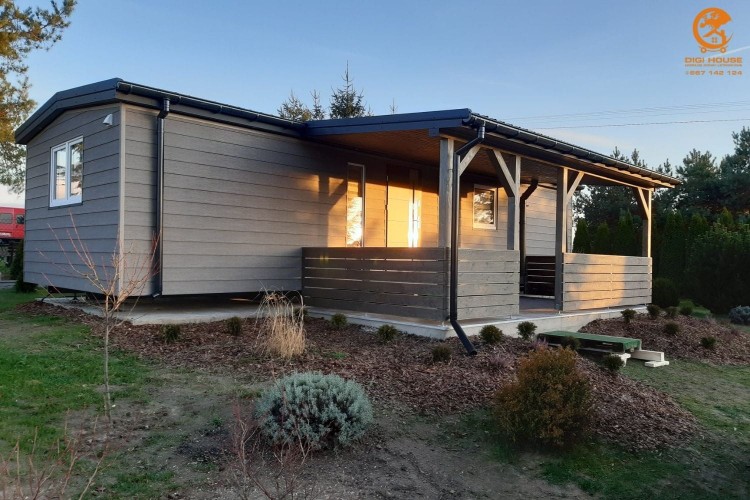 VOX KERRAFRONT silver grey - Deska elewacyjna FS-201 realizacja