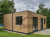 VOX KERRAFRONT malt oak - Deska elewacyjna FS-201 (18cm x 2,95m) Connex - realizacja