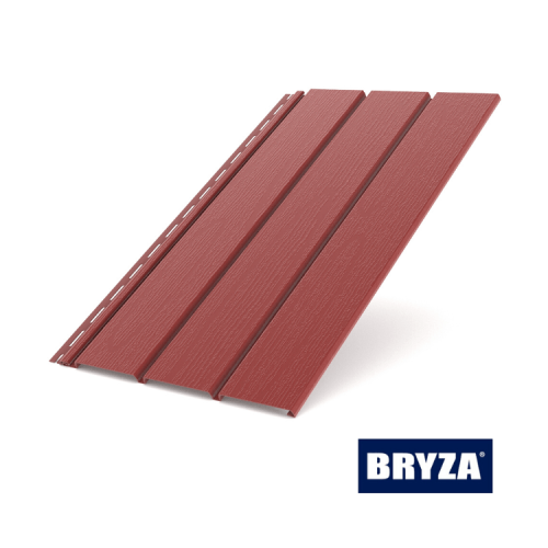 BRYZA - Podsufitka PCV czerwień pełna - próbka (5-10cm)