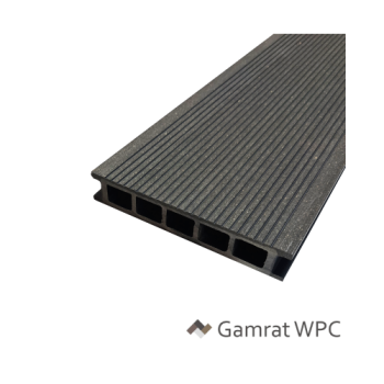 GAMRAT grafit - deska tarasowa WPC (komorowa)/14cm - próbka (5-10cm)