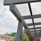 ROBELIT - Płyta FALISTA z poliwęglanu (PC) /  bezbarwna - REALIZACJA