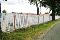 Sztacheta PVC 80x15mm / REALIZACJA