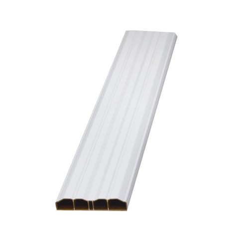 Sztacheta PVC 80x15mm / biała 1,66m