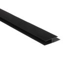 WS grafitowy - Listwa łącząca "H" PVC / 3m