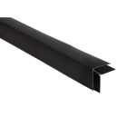 WS grafitowy - Narożnik ZEWNĘTRZNY (90°) PVC / 3m