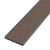 GAMRAT - Sztacheta pozioma WPC 150x19mm Premium / ciemny brąz 3m - strona 1 i 2: POWIERZCHNIA szczotkowana, STRUKTURA gładka ze wzorem drewna