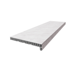 VILO Parapet wewnętrzny PVC szer. 30cm - marmur / 2m