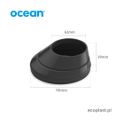 OCEAN szary - Redukcja PVC 110/63mm (do osadnika) - SCHEMAT