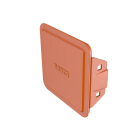 BRYZA ceglasty - Pokrywa zatrzaskowa PVC (element zapasowy do czyszczaka)