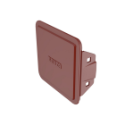 BRYZA czerwony - Pokrywa zatrzaskowa PVC (element zapasowy do czyszczaka)