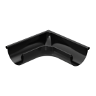 BRYZA STAL czarny - Narożnik 125mm / ZEWNĘTRZNY (kąt 90°)