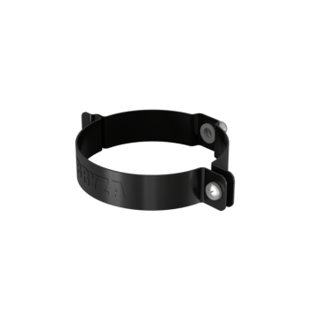 BRYZA STAL czarny - Obejma rury 90mm