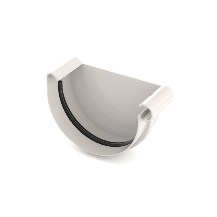 BRYZA PVC biały - Denko 125mm / PRAWE