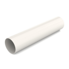 BRYZA PVC biały - Rura spustowa 110mm / 1m