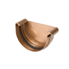 BRYZA PVC miedziany - Denko 125mm / PRAWE