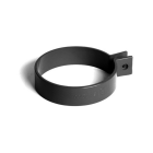 BRYZA PVC czarny - Obejma rury 90mm PVC