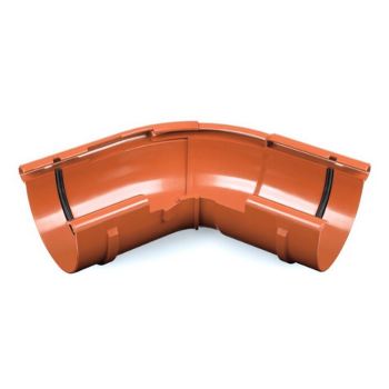 BRYZA PVC ceglasty - Narożnik 75mm / ZEWNĘTRZNY regulowany (kąt 120°-145°)