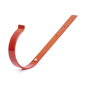 BRYZA PVC ceglasty - Uchwyt rynnowy 125mm metalowy / PROSTY