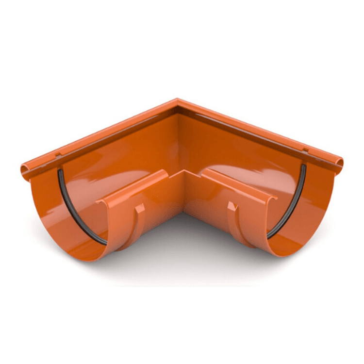 BRYZA PVC ceglasty - Narożnik 125mm / ZEWNĘTRZNY (kąt 90°)