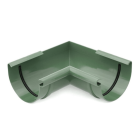 BRYZA PVC zielony - Narożnik 75mm / WEWNĘTRZNY (kąt 90°)