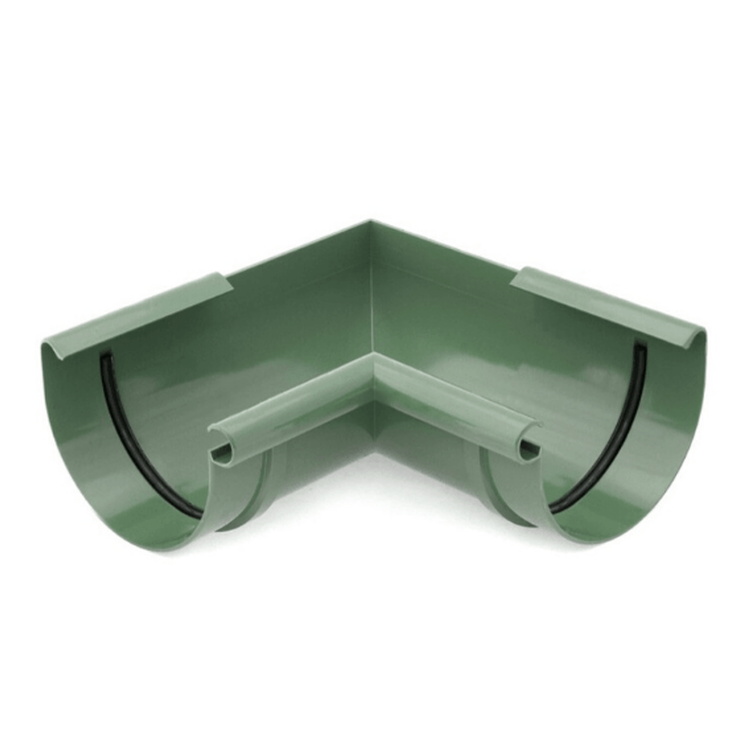 BRYZA PVC zielony - Narożnik 75mm / WEWNĘTRZNY (kąt 90°)