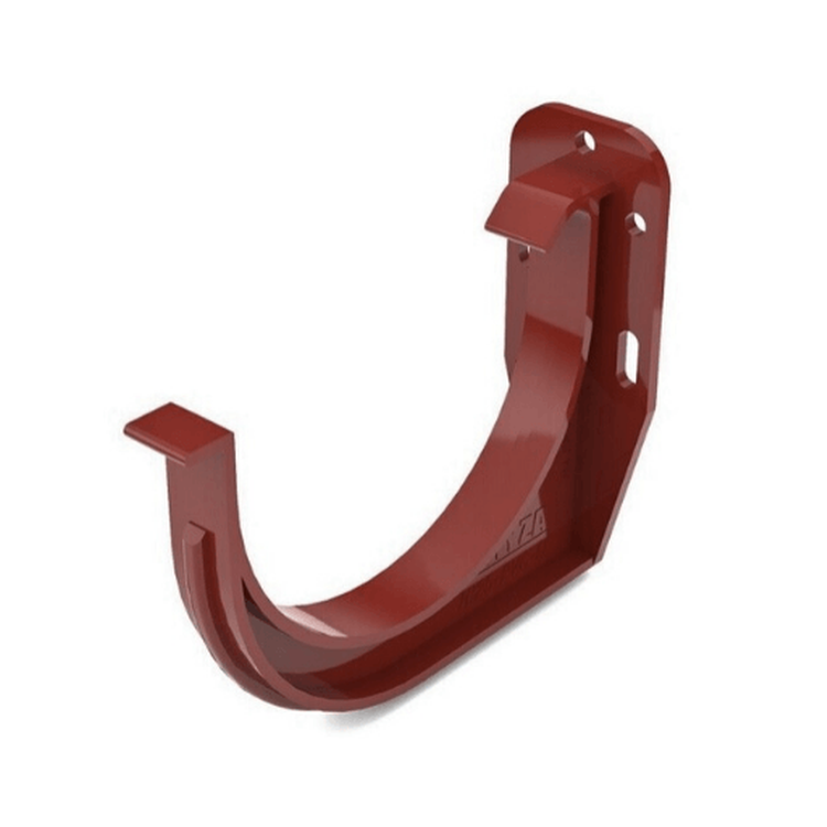BRYZA PVC czerwony - Uchwyt rynnowy 150mm / DOCZOŁOWY