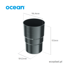 OCEAN PVC - Złączka rury 110mm (mufa) - SCHEMAT