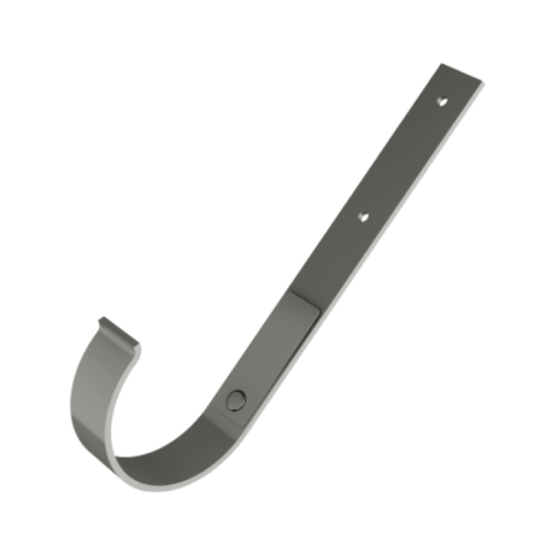 OCEAN PVC szary - Uchwyt rynnowy 150mm metalowy / PROSTY