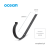 OCEAN PVC - Uchwyt rynnowy 150mm metalowy / PROSTY - SCHEMAT