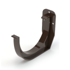 GAMRAT PVC brązowy ciemny - Uchwyt rynnowy 125mm / DOCZOŁOWY