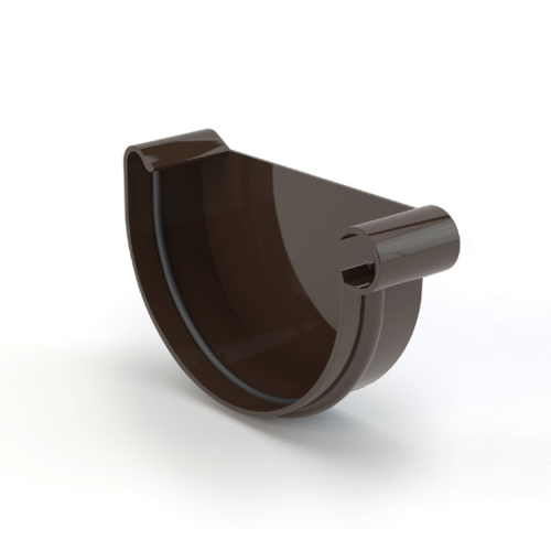 GAMRAT PVC brązowy ciemny - Denko 125mm / PRAWE