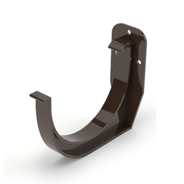 GAMRAT PVC brązowy ciemny - Uchwyt rynnowy 150mm / DOCZOŁOWY