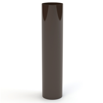 GAMRAT PVC brązowy ciemny - Rura spustowa 110mm / 3m