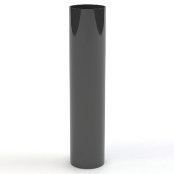 GAMRAT PVC grafitowy - Rura spustowa 63mm / 4m