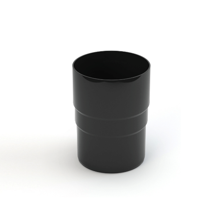 GAMRAT PVC czarny - Złączka rury 63mm (mufa)