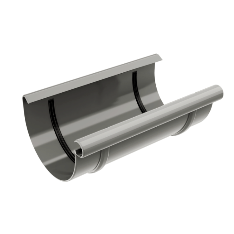 OCEAN PVC szary - Złączka rynnowa 125mm