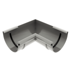 OCEAN PVC szary - Narożnik 125mm / WEWNĘTRZNY (kąt 90°)
