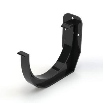 GAMRAT PVC czarny - Uchwyt rynnowy 125mm / DOCZOŁOWY