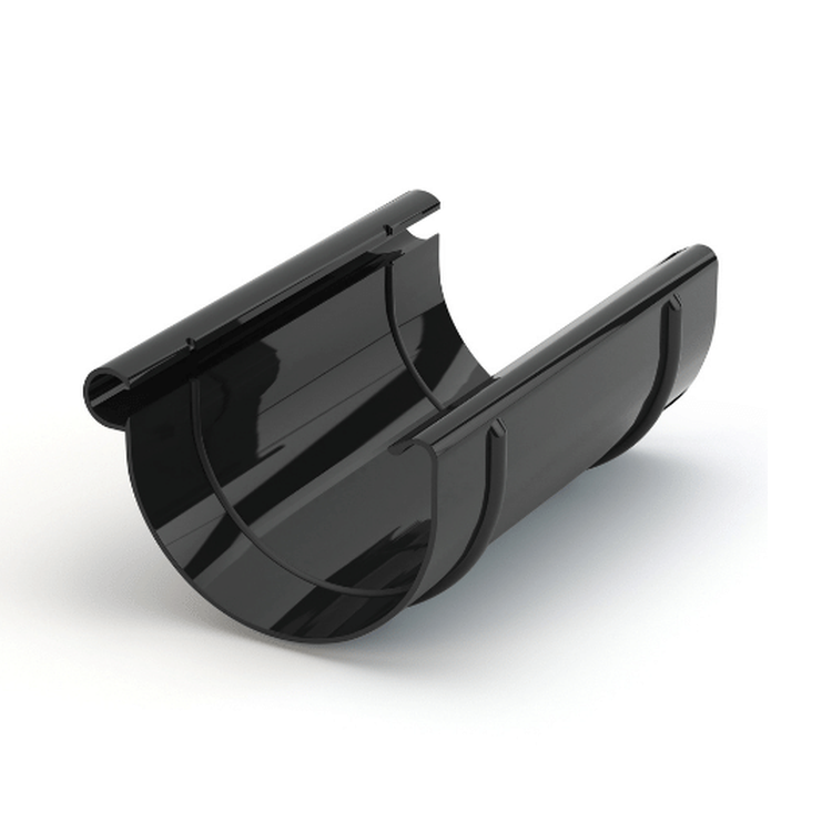 gamrat-izabella-pvc-czarny-zlaczka-rynnowa-125mm