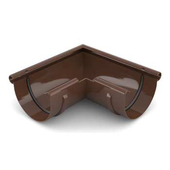 BRYZA PVC brązowy - Narożnik 150mm / ZEWNĘTRZNY (kąt 90°)