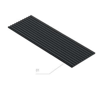 BRYZA STAL - Uszczelka ZŁĄCZKI rynnowej 150mm (zapasowa) / 5szt.