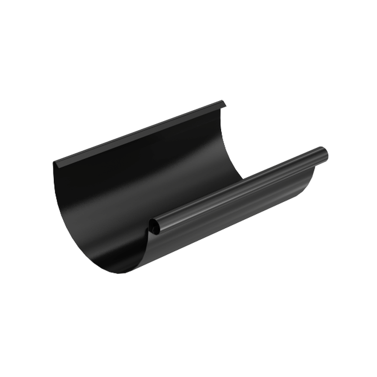 BRYZA STAL czarny - Rynna 150mm / 3m