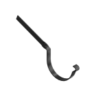 BRYZA STAL czarny - Hak rynnowy 150mm / SKRĘCONY