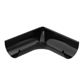 BRYZA STAL czarny - Narożnik 150mm / WEWNĘTRZNY (kąt 90°)