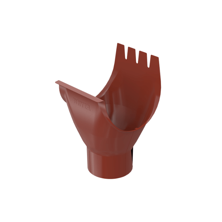 BRYZA STAL ceglasty - Lej spustowy 150/100mm