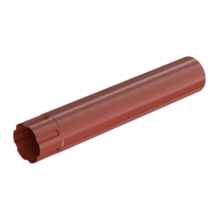 BRYZA STAL ceglasty - Rura spustowa 100mm / 3m