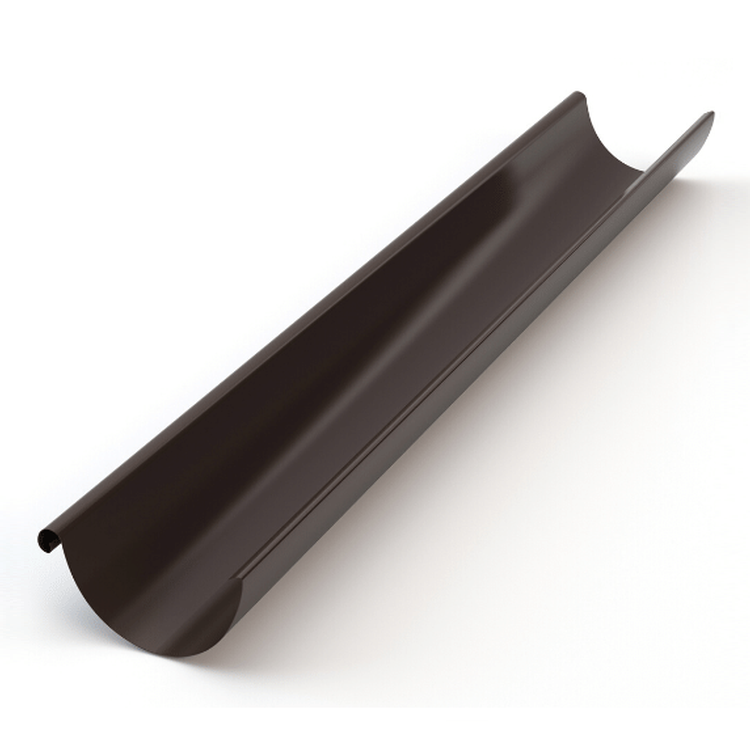 GAMRAT / STALGAM brązowy ciemny - Rynna 125mm / 3m