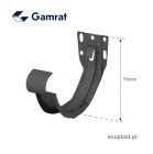 GAMRAT / STALGAM - Uchwyt rynnowy 125mm / DOCZOŁOWY - SCHEMAT