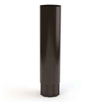 GAMRAT / STALGAM brązowy ciemny - Rura spustowa 87mm / 3m